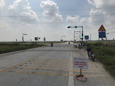 HLCO bàn giao Hệ thống Đèn tín hiệu giao thông tại thị trấn Thắng, Hiệp Hòa, Bắc Giang